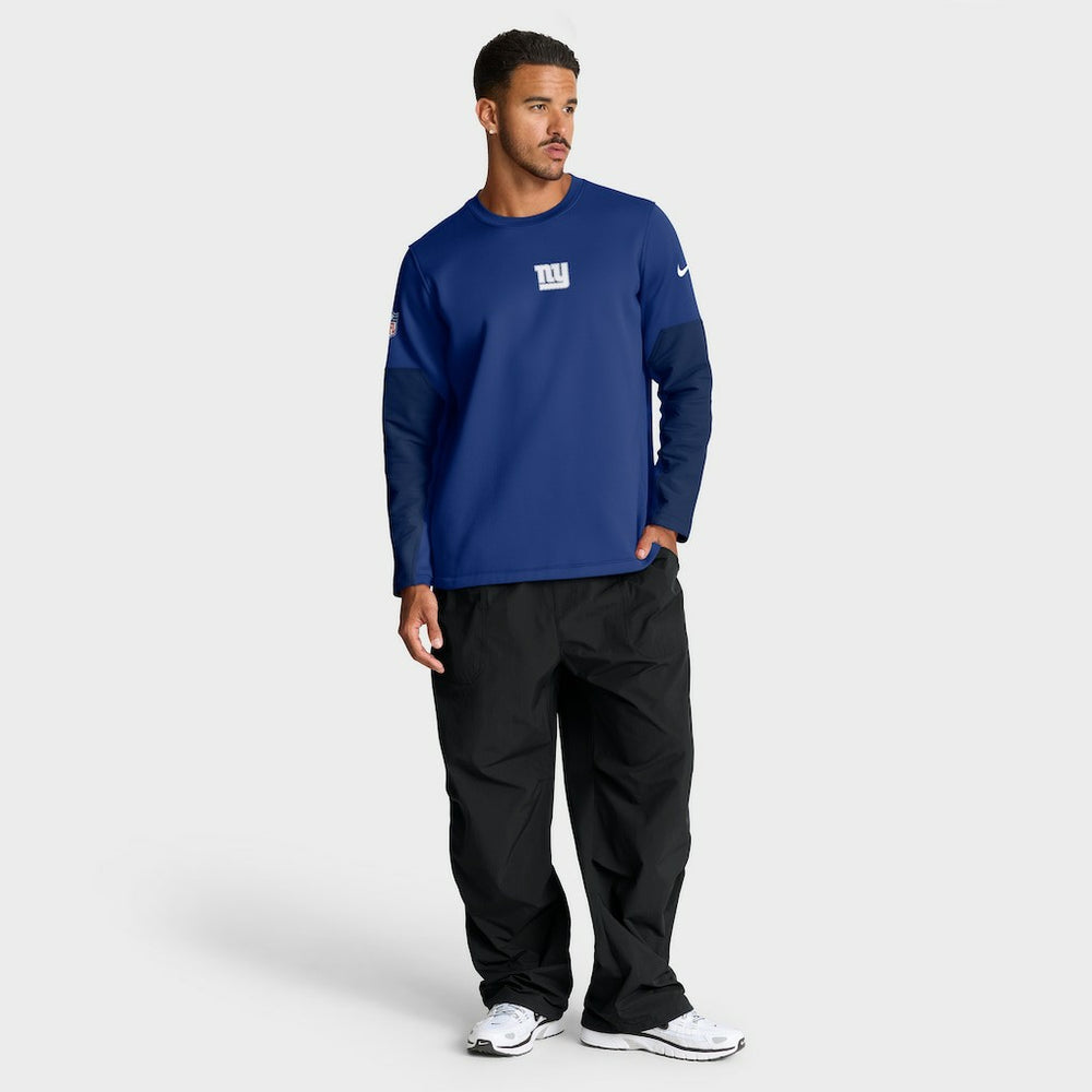 New York Giants Sideline Coach Therma-FIT Long Sleeve T-Shirt - Royal sale