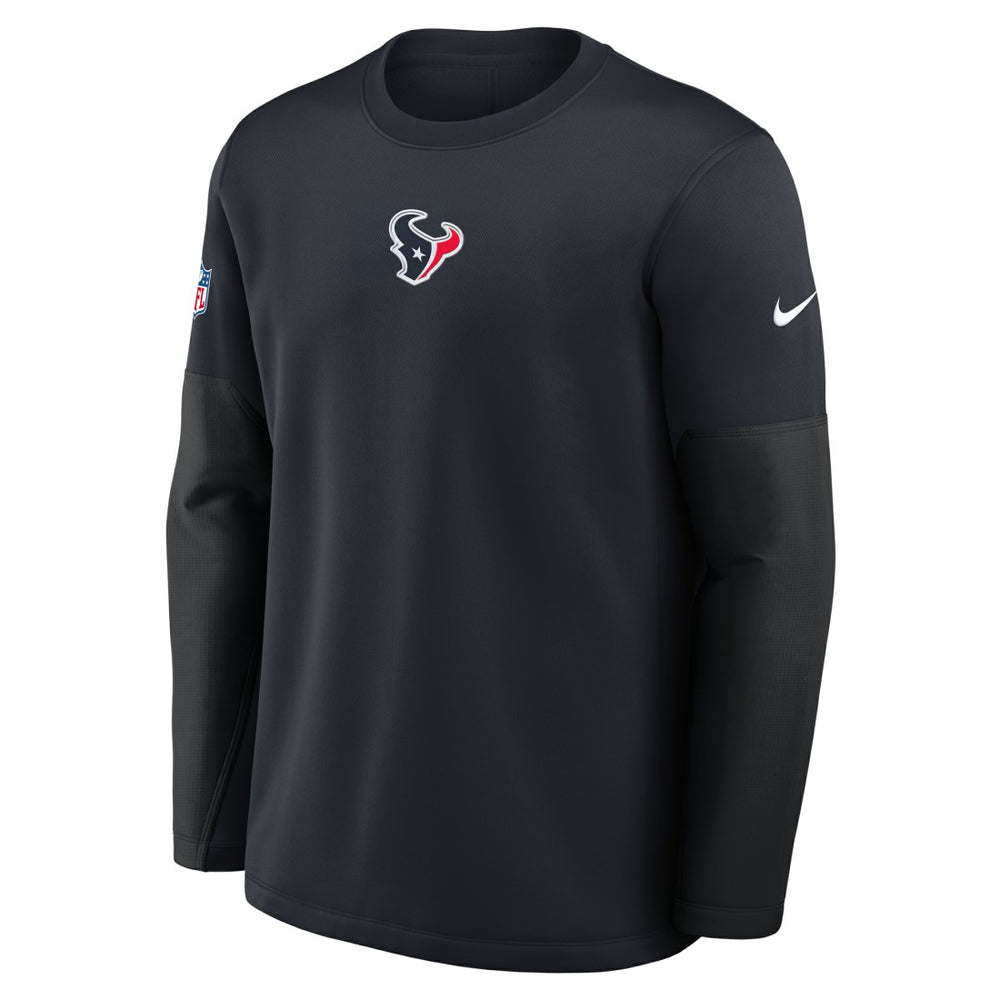 Houston Texans Sideline Coach Therma-FIT Long Sleeve T-Shirt - Navy sale