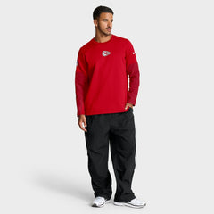 Kansas City Chiefs Sideline Coach Therma-FIT Long Sleeve T-Shirt - Red on sale