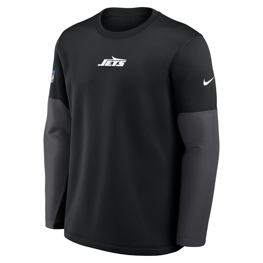 New York Jets Sideline Coach Therma-FIT Long Sleeve T-Shirt - Black cheap