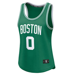 Jayson Tatum Boston Celtics Women's Fast Break Player Jersey - Icon Edition - Kelly Green online