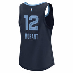 Ja Morant Memphis Grizzlies Women's Fast Break Player Jersey - Icon Edition - Navy on sale