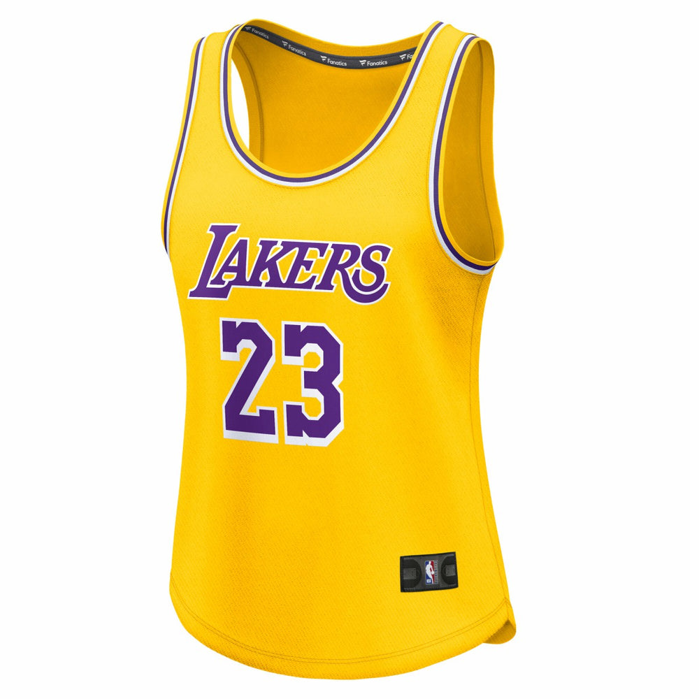 LeBron James Los Angeles Lakers Women's Fast Break Player Jersey - Icon Edition - Gold online