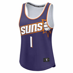 Devin Booker Phoenix Suns Women's Fast Break Player Jersey - Icon Edition - Purple online