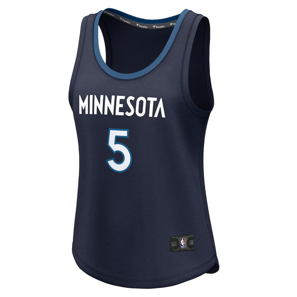 Anthony Edwards Minnesota Timberwolves Women's Fast Break Player Jersey - Icon Edition - Navy online