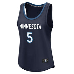 Anthony Edwards Minnesota Timberwolves Women's Fast Break Player Jersey - Icon Edition - Navy online