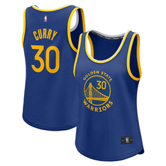 Stephen Curry Golden State Warriors Women's Fast Break Player Jersey sale - Icon Editi- Royal cheap
