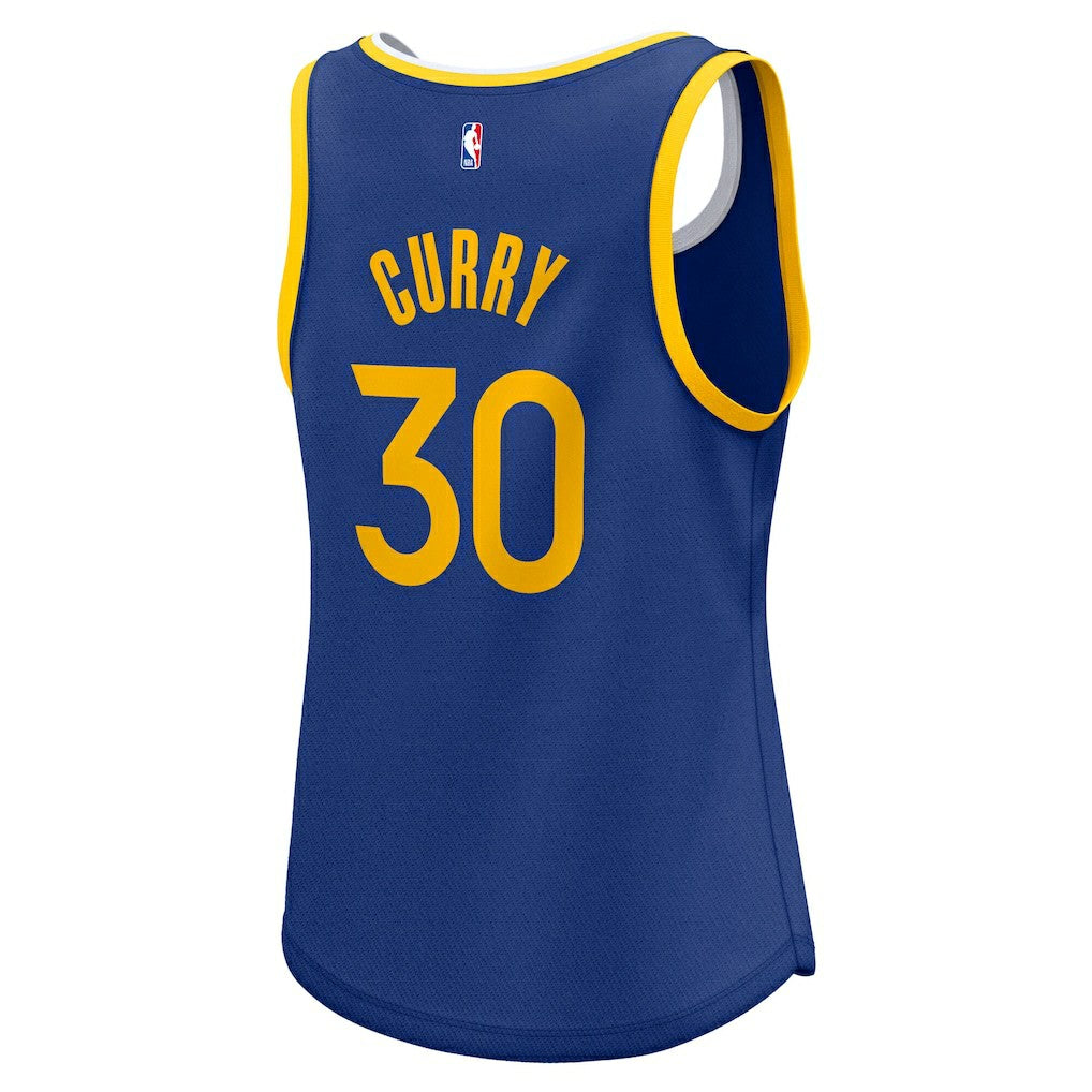 Stephen Curry Golden State Warriors Women's Fast Break Player Jersey sale - Icon Editi- Royal cheap
