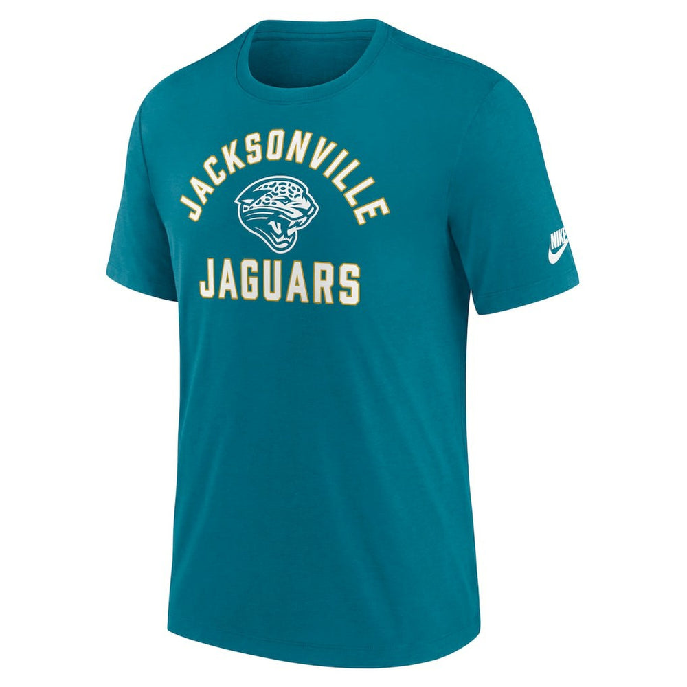 Jacksonville Jaguars Favorable Timeline Tri-Blend T-Shirt - Teal discount