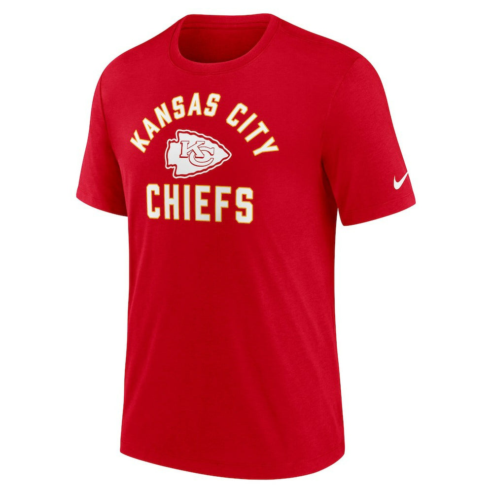 Kansas City Chiefs Favorable Timeline Tri-Blend T-Shirt - Red discount