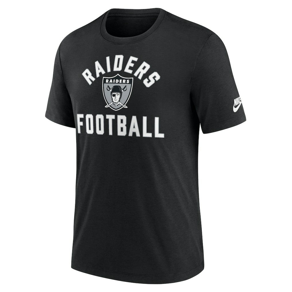 Las Vegas Raiders Favorable Timeline Tri-Blend T-Shirt - Black for sale