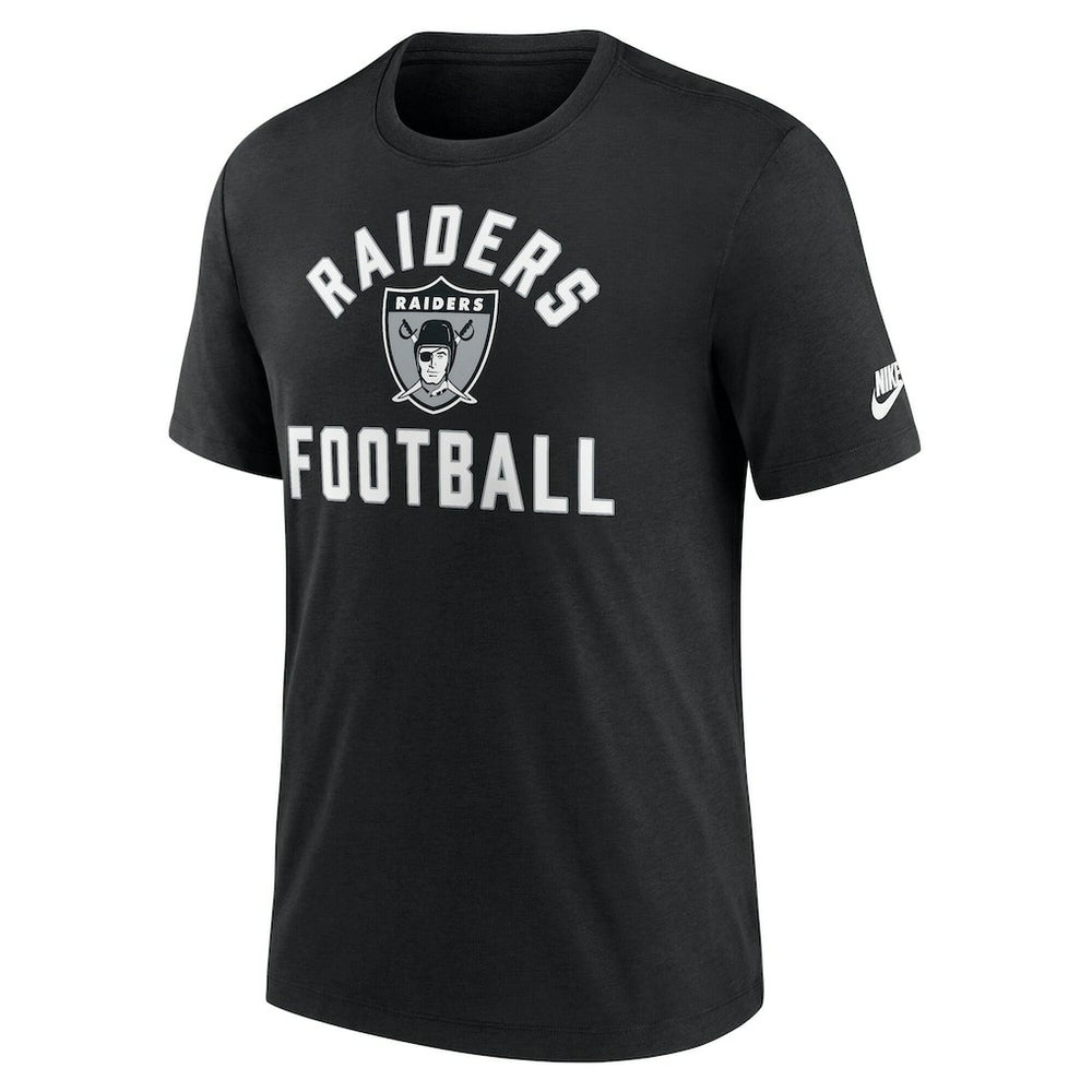 Las Vegas Raiders Favorable Timeline Tri-Blend T-Shirt - Black for sale