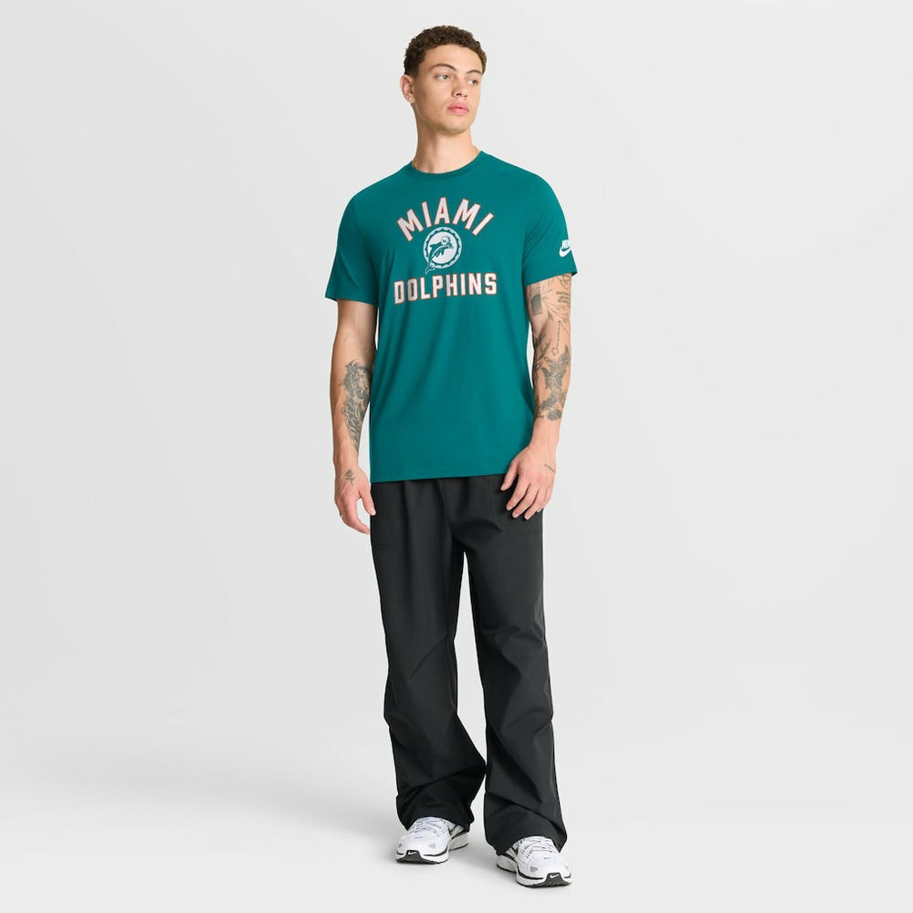 Miami Dolphins Favorable Timeline Tri-Blend T-Shirt - Aqua online