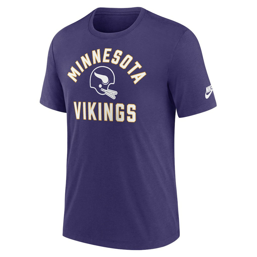 Minnesota Vikings Favorable Timeline Tri-Blend T-Shirt - Purple outlet
