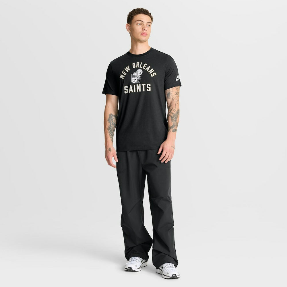 New Orleans Saints Favorable Timeline Tri-Blend T-Shirt - Black for sale