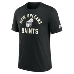 New Orleans Saints Favorable Timeline Tri-Blend T-Shirt - Black for sale