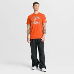 Cleveland Browns Favorable Timeline Tri-Blend T-Shirt - Orange cheap