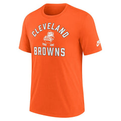 Cleveland Browns Favorable Timeline Tri-Blend T-Shirt - Orange cheap