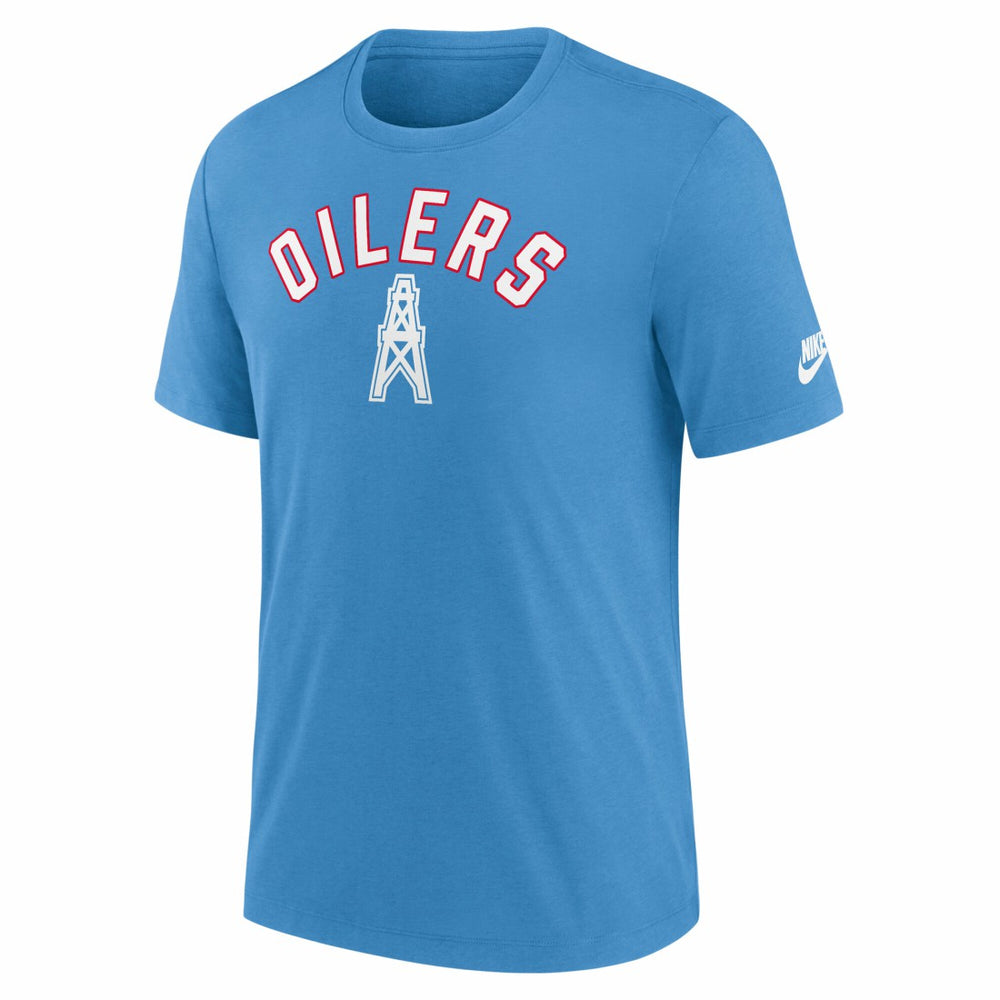 Tennessee Titans Favorable Timeline Tri-Blend T-Shirt - Light Blue sale