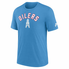 Tennessee Titans Favorable Timeline Tri-Blend T-Shirt - Light Blue sale