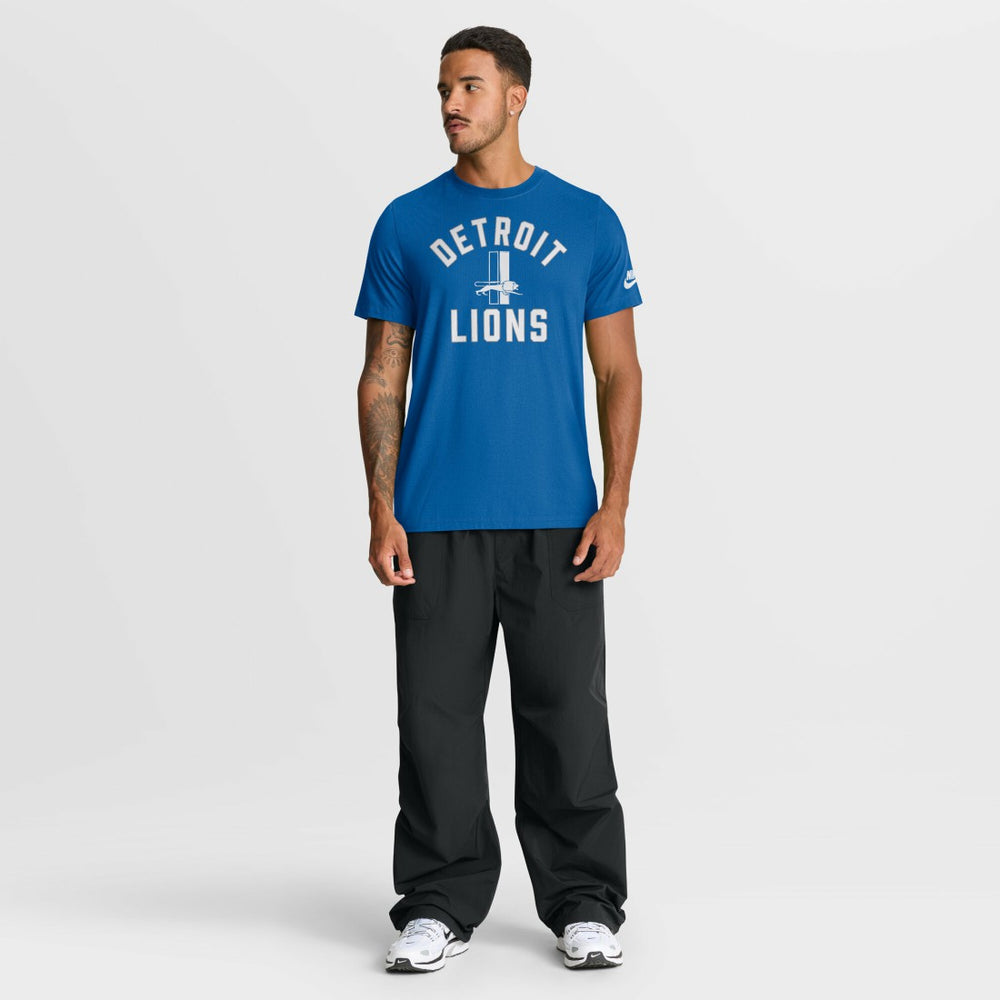 Detroit Lions Favorable Timeline Tri-Blend T-Shirt - Royal sale