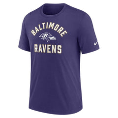 Baltimore Ravens Favorable Timeline Tri-Blend T-Shirt - Purple sale