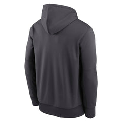 Miami Dolphins Toss Sweep Performance Pullover Hoodie - Anthracite sale