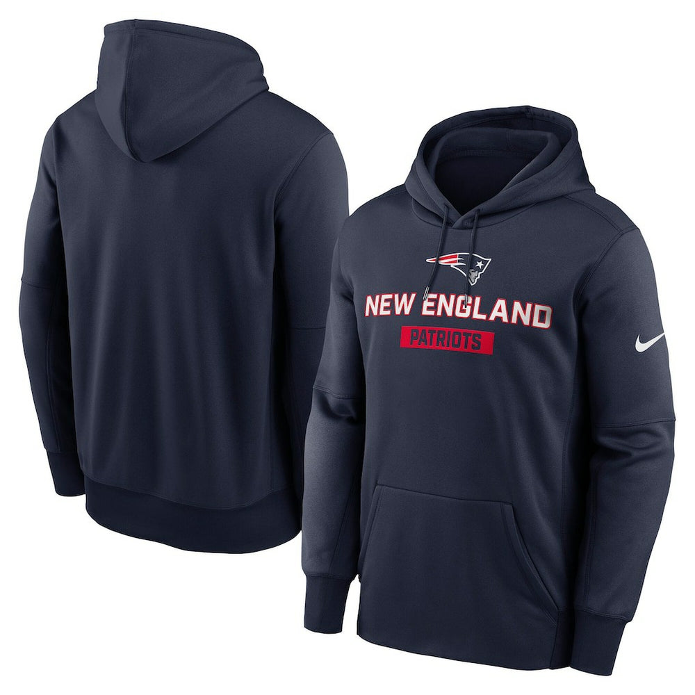 New England Patriots Toss Sweep Performance Pullover Hoodie - Navy cheap