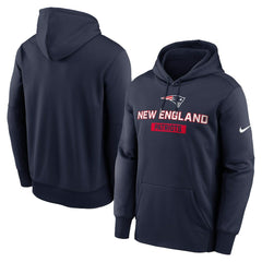 New England Patriots Toss Sweep Performance Pullover Hoodie - Navy cheap