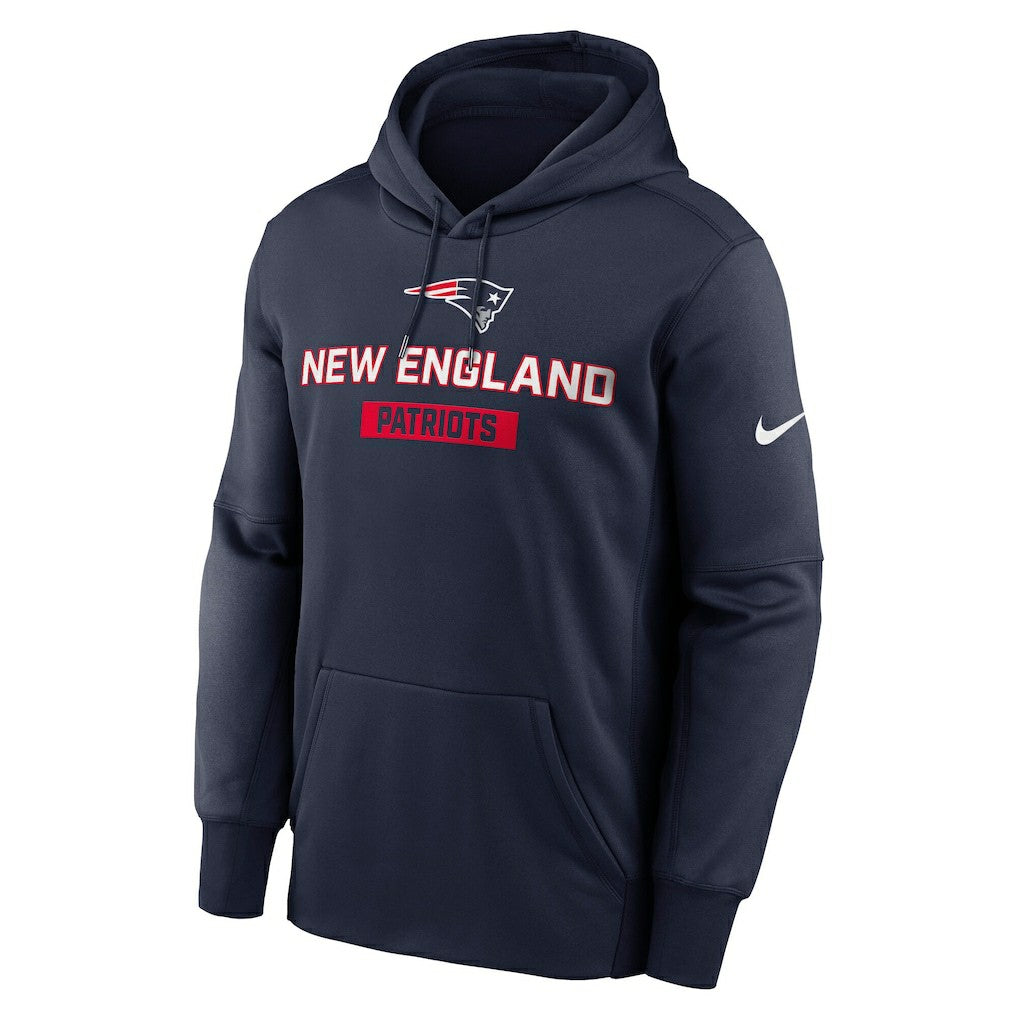 New England Patriots Toss Sweep Performance Pullover Hoodie - Navy cheap