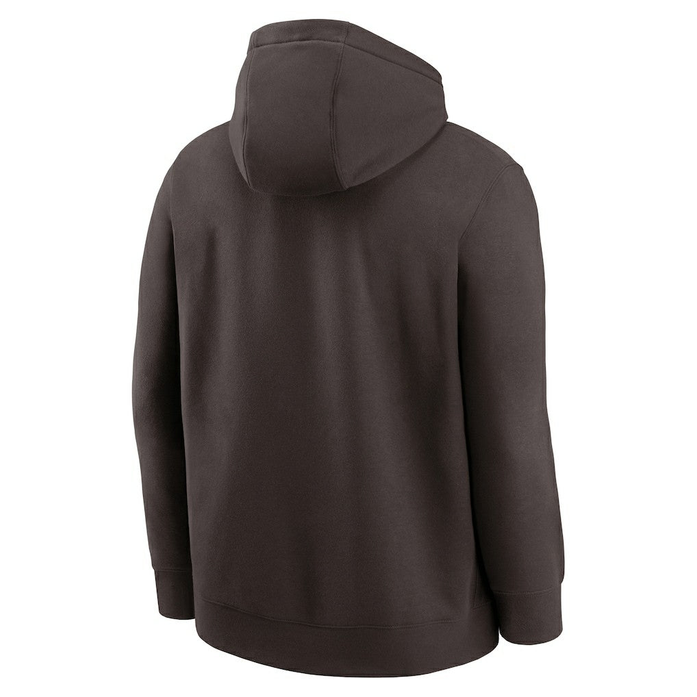 Cleveland Browns Busted Play Club Fleece Pullover Hoodie - Brown discount