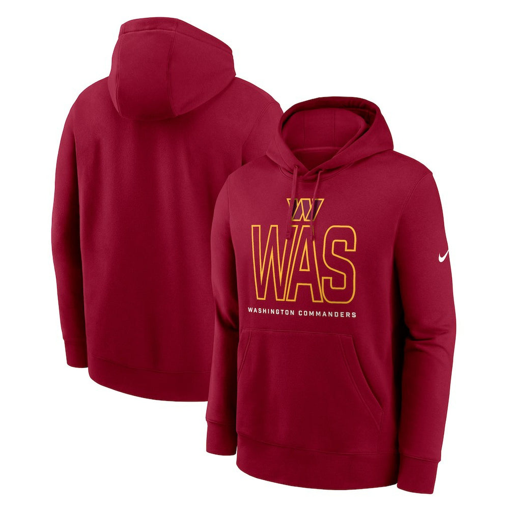 Washington Commanders Busted Play Club Fleece Pullover Hoodie - Burgundy cheap