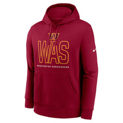 Washington Commanders Busted Play Club Fleece Pullover Hoodie - Burgundy cheap
