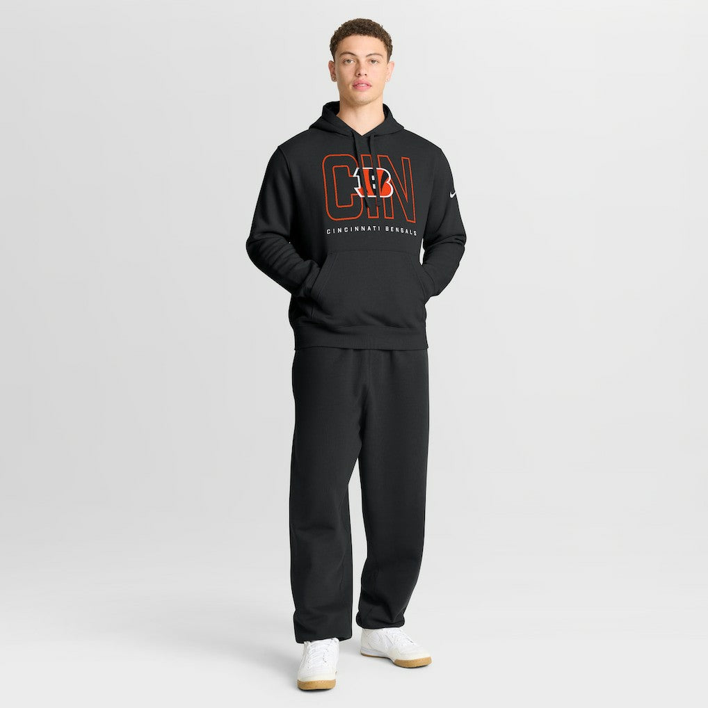 Cincinnati Bengals Busted Play Club Fleece Pullover Hoodie - Black online