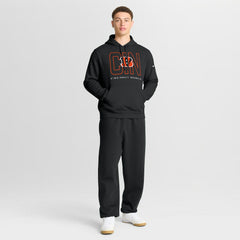 Cincinnati Bengals Busted Play Club Fleece Pullover Hoodie - Black online