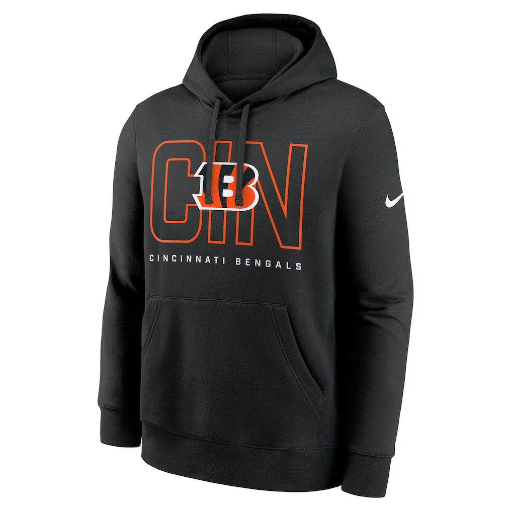 Cincinnati Bengals Busted Play Club Fleece Pullover Hoodie - Black online