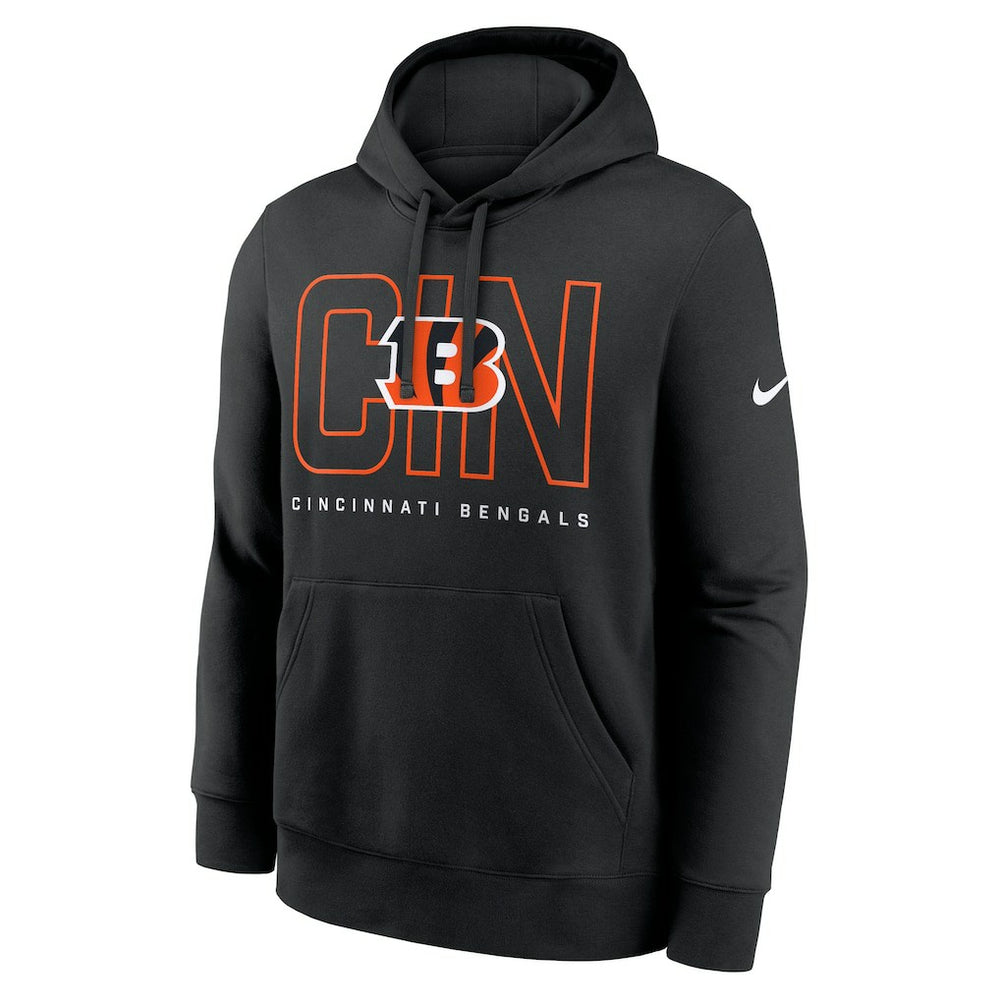 Cincinnati Bengals Busted Play Club Fleece Pullover Hoodie - Black online
