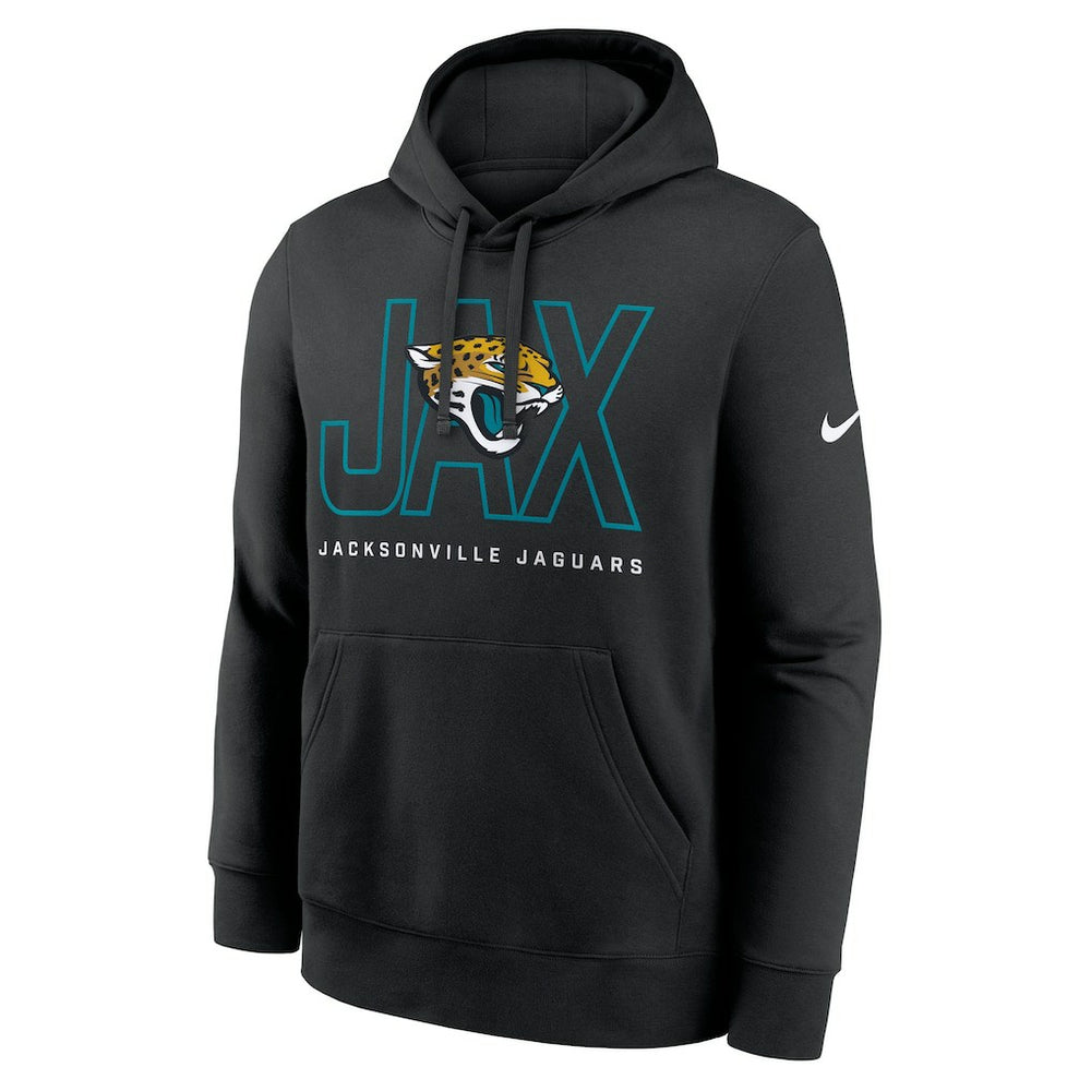 Jacksonville Jaguars Busted Play Club Fleece Pullover Hoodie - Black on sale