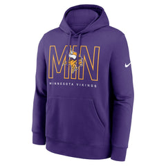 Minnesota Vikings Busted Play Club Fleece Pullover Hoodie - Purple online