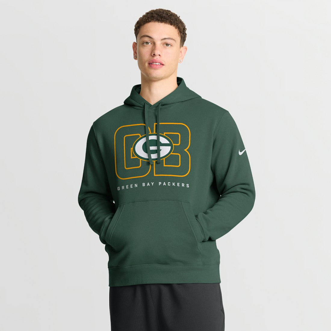 Green Bay Packers Busted Play Club Fleece Pullover Hoodie - Green online