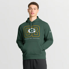 Green Bay Packers Busted Play Club Fleece Pullover Hoodie - Green online
