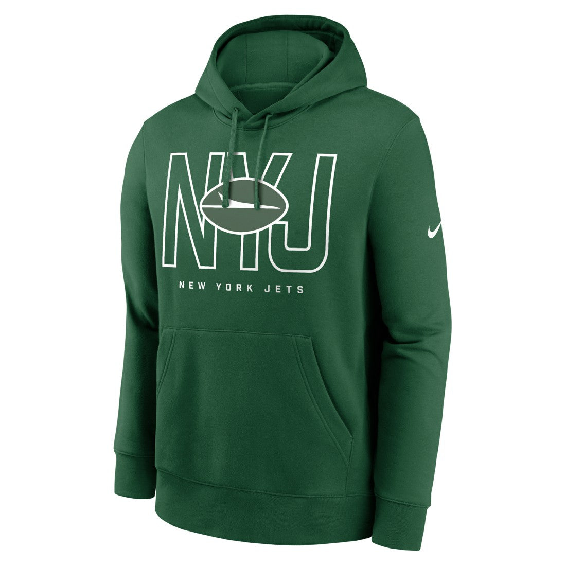New York Jets Busted Play Club Fleece Pullover Hoodie - Green online