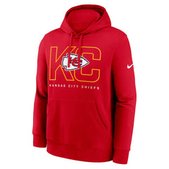 Kansas City Chiefs Busted Play Club Fleece Pullover Hoodie - Red sale