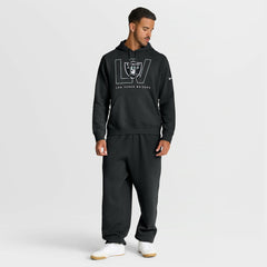Las Vegas Raiders Busted Play Club Fleece Pullover Hoodie - Black online