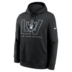 Las Vegas Raiders Busted Play Club Fleece Pullover Hoodie - Black online