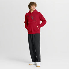 Tampa Bay Buccaneers Busted Play Club Fleece Pullover Hoodie - Red online