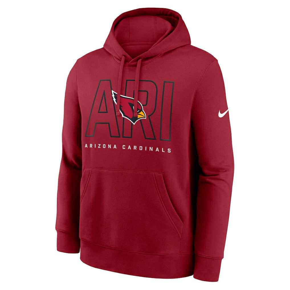 Arizona Cardinals Busted Play Club Fleece Pullover Hoodie - Cardinal outlet