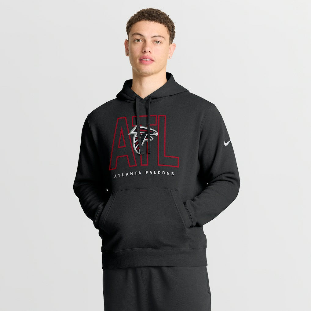 Atlanta Falcons Busted Play Club Fleece Pullover Hoodie - Black online