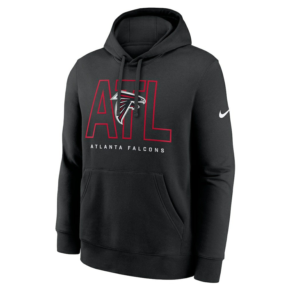 Atlanta Falcons Busted Play Club Fleece Pullover Hoodie - Black online