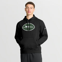 New York Jets Club Fleece Pullover Hoodie - Black cheap